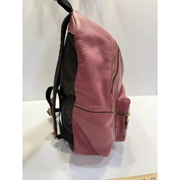 Coach Backpack New York F29004 Pink Charlie Pebble Leather Bag - Picture 4 of 16